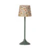Maileg Miniature Floor Lamp - Dark Mint 1 Maileg Miniature Floor Lamp - Dark Mint -Maileg Maileg Miniature Floor Lamp Dark Mint Dollhouse Accessories