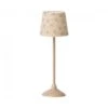 Maileg Miniature Floor Lamp - Powder -Maileg Maileg Miniature Floor Lamp Powder Dollhouse Accessories