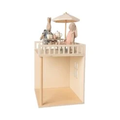 Maileg Miniature Garden Table Set With Chair & Bench 11 Maileg Miniature Garden Table Set With Chair & Bench -Maileg Maileg Miniature Garden Table Set with Chair Bench Dollhouse Accessories 4