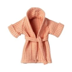 Maileg Mother Mouse Clothes - Coral Bathrobe