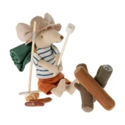 Maileg Mouse Bonfire Set -Maileg Maileg Mouse Bonfire Set Dolls Playsets Toy Figures 2