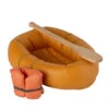 Maileg Mouse Rubber Boat - Dusty Yellow 2 Maileg Mouse Rubber Boat - Dusty Yellow -Maileg Maileg Mouse Rubber Boat Dusty Yellow Dolls Playsets Toy Figures