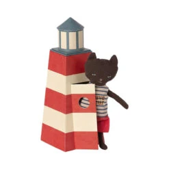 Maileg Sauveteur Cat In Lighthouse Tower