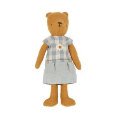 Maileg Teddy Mum Clothes - Blue Dress -Maileg Maileg Teddy Mum Clothes Blue Dress 3