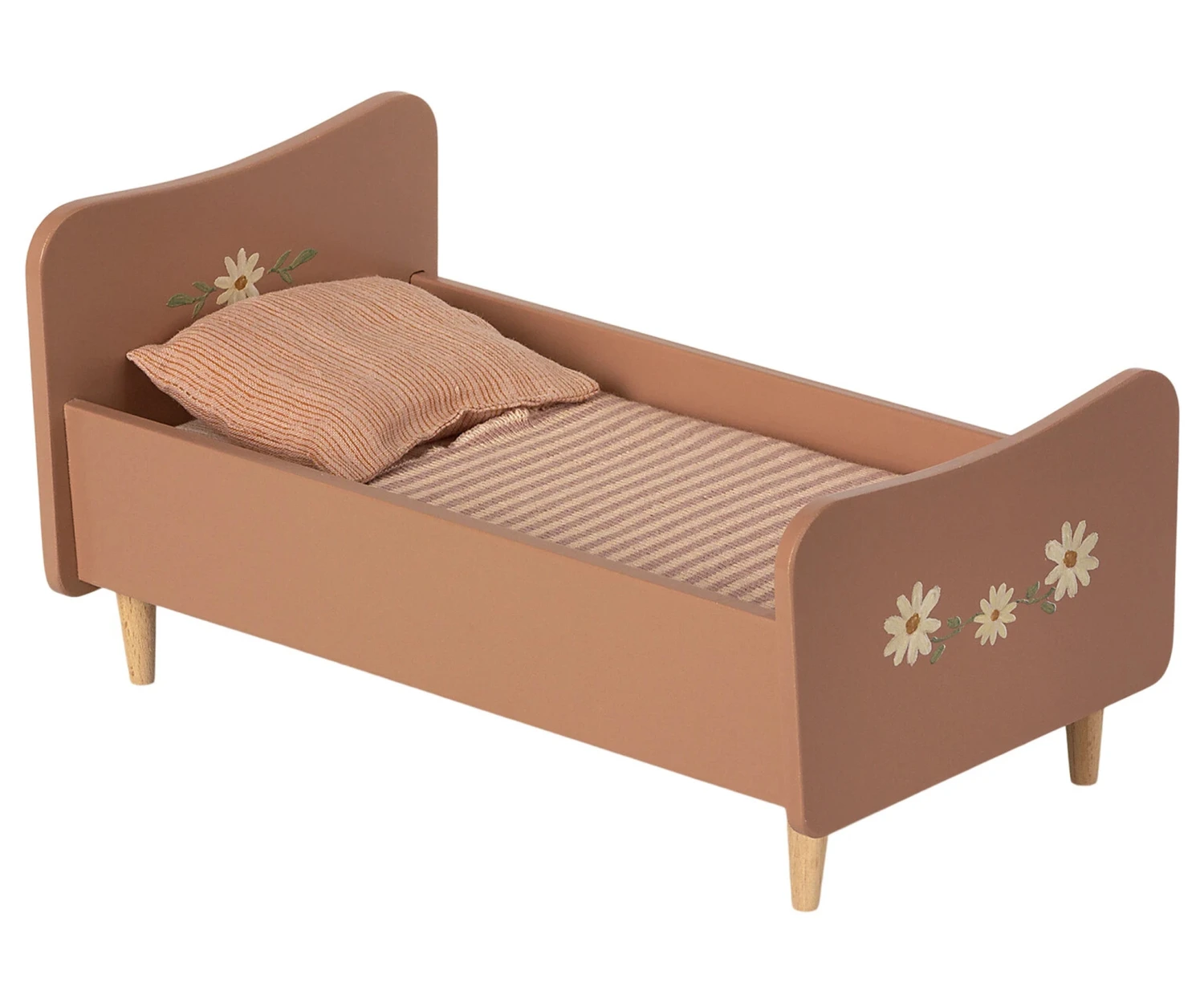 Maileg Bed Mini - Rose 3 Maileg Bed Mini - Rose