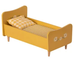 Maileg Bed Mini - Yellow