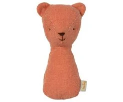 Teddy Rattles -Maileg dusty coral