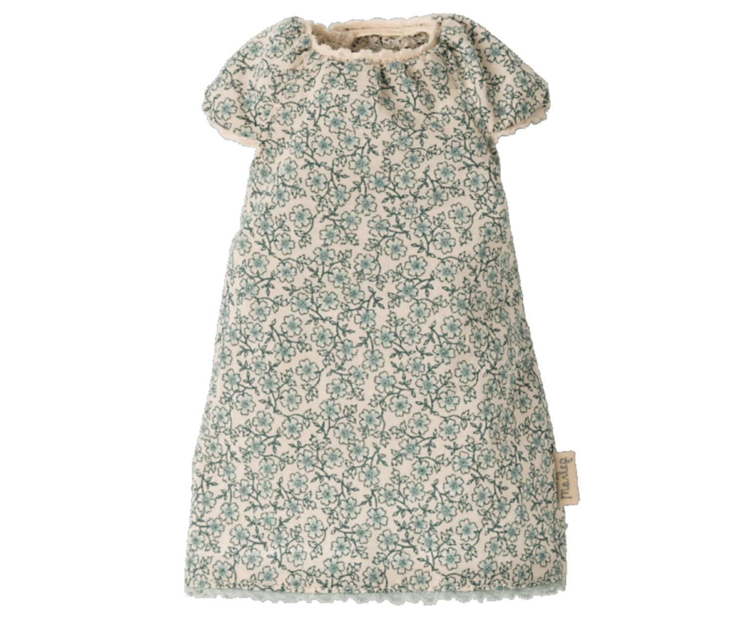 Maileg Bunny In Nightgown, Size 2 - Floral 4 Maileg Bunny In Nightgown, Size 2 - Floral - Image 2