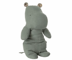 Maileg Medium Hippo - Chinos Green