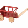 Maileg Dusty Red Wagon For Micro 1 Maileg Dusty Red Wagon For Micro -Maileg image 3 99221.1635533111