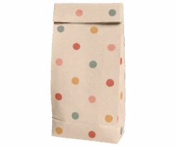 Small Gift Bags, Multi-dots - Pack Of 50