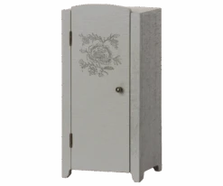 Maileg Miniature Closet - Grey/Mint