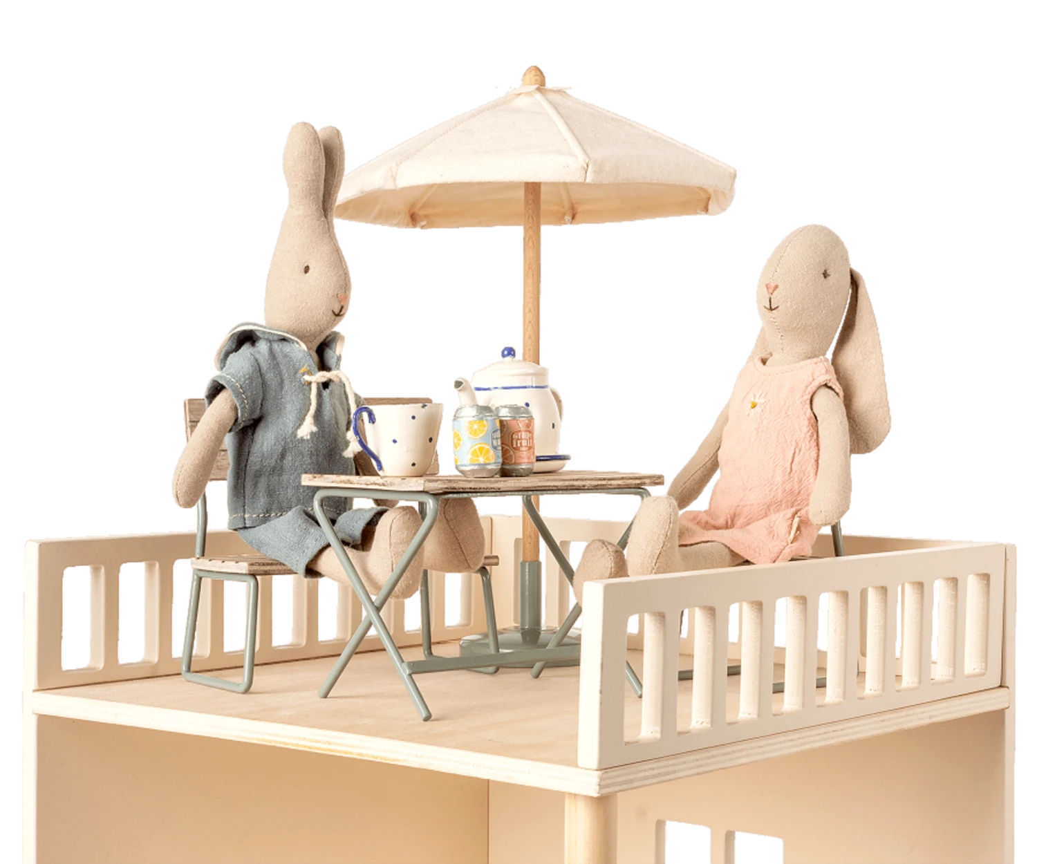 Maileg Garden Set With Table Bench And Chair 4 Maileg Garden Set With Table Bench And Chair - Image 2