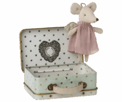 Maileg - Angel Mouse In Suitcase