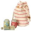 Maileg - Bag W. Beach Essentials -Maileg maileg bag w beach essentials why and whale