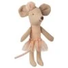 Maileg - Ballerina Mouse, Little Sister -Maileg maileg ballerina mouse little sister why and whale