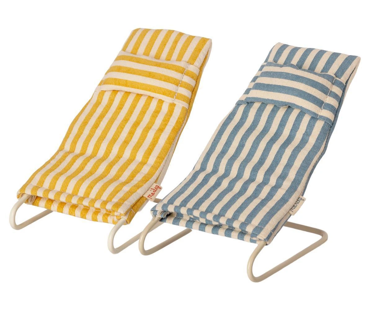 Maileg - Beach Chair Set 4 Maileg - Beach Chair Set - Image 2