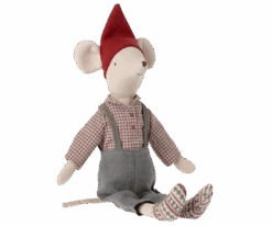 Maileg - Christmas Mouse, Medium - Boy