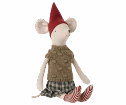 Maileg - Christmas Mouse, Medium - Girl